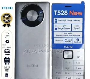 New Tecno T528 Black