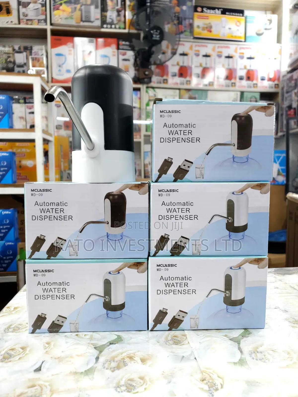 M Classic Md-09 Automatic Rechargeable Water Dispenser