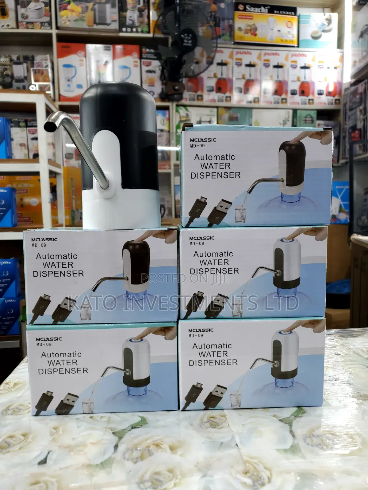 M Classic Md-09 Automatic Rechargeable Water Dispenser
