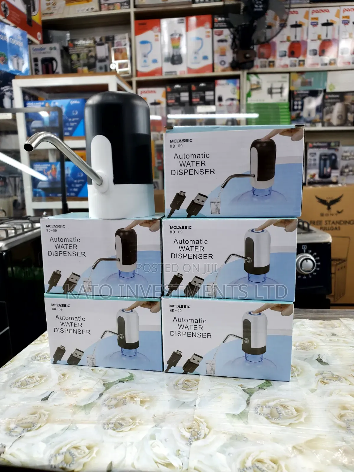 M Classic Md-09 Automatic Rechargeable Water Dispenser