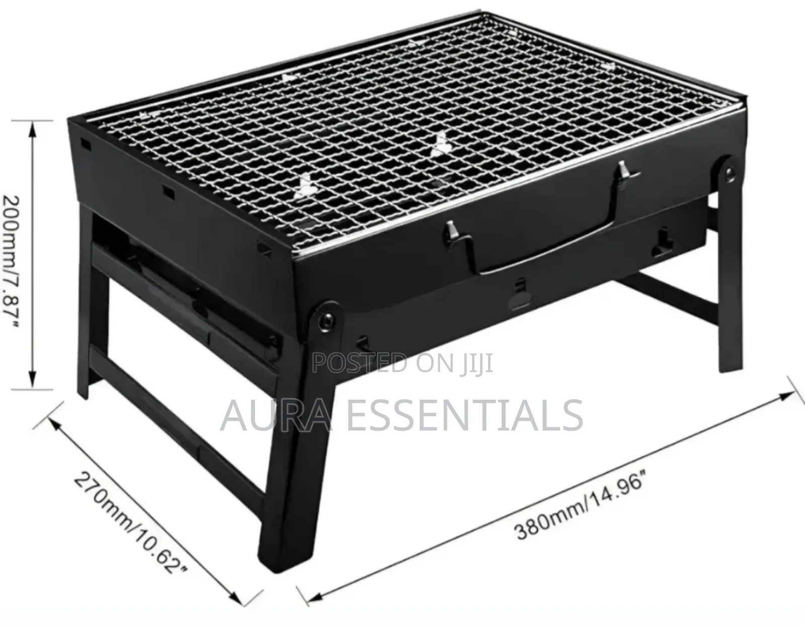 Stainless Steel Folding Portable Charcoal Bbq Grill