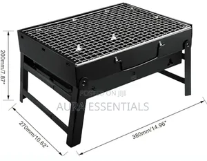Stainless Steel Folding Portable Charcoal Bbq Grill