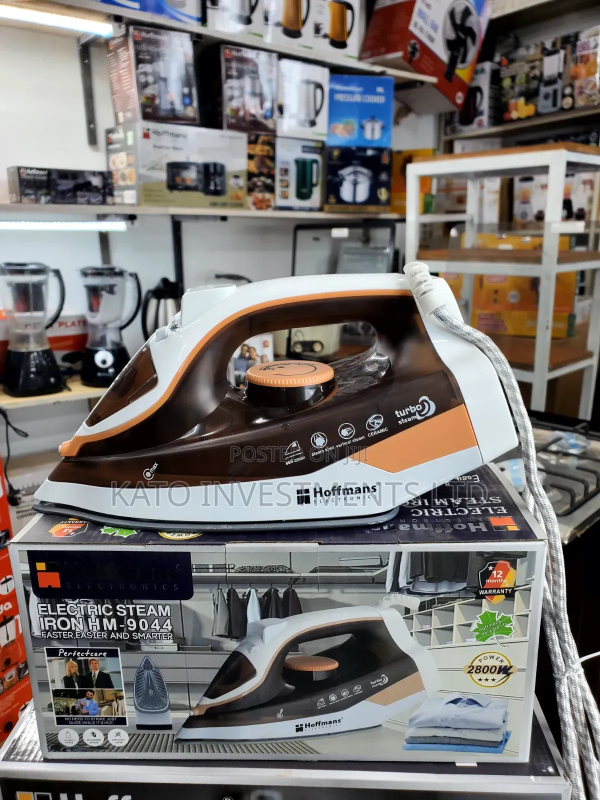 Hoffmans 2800w Power Steam Flat Iron