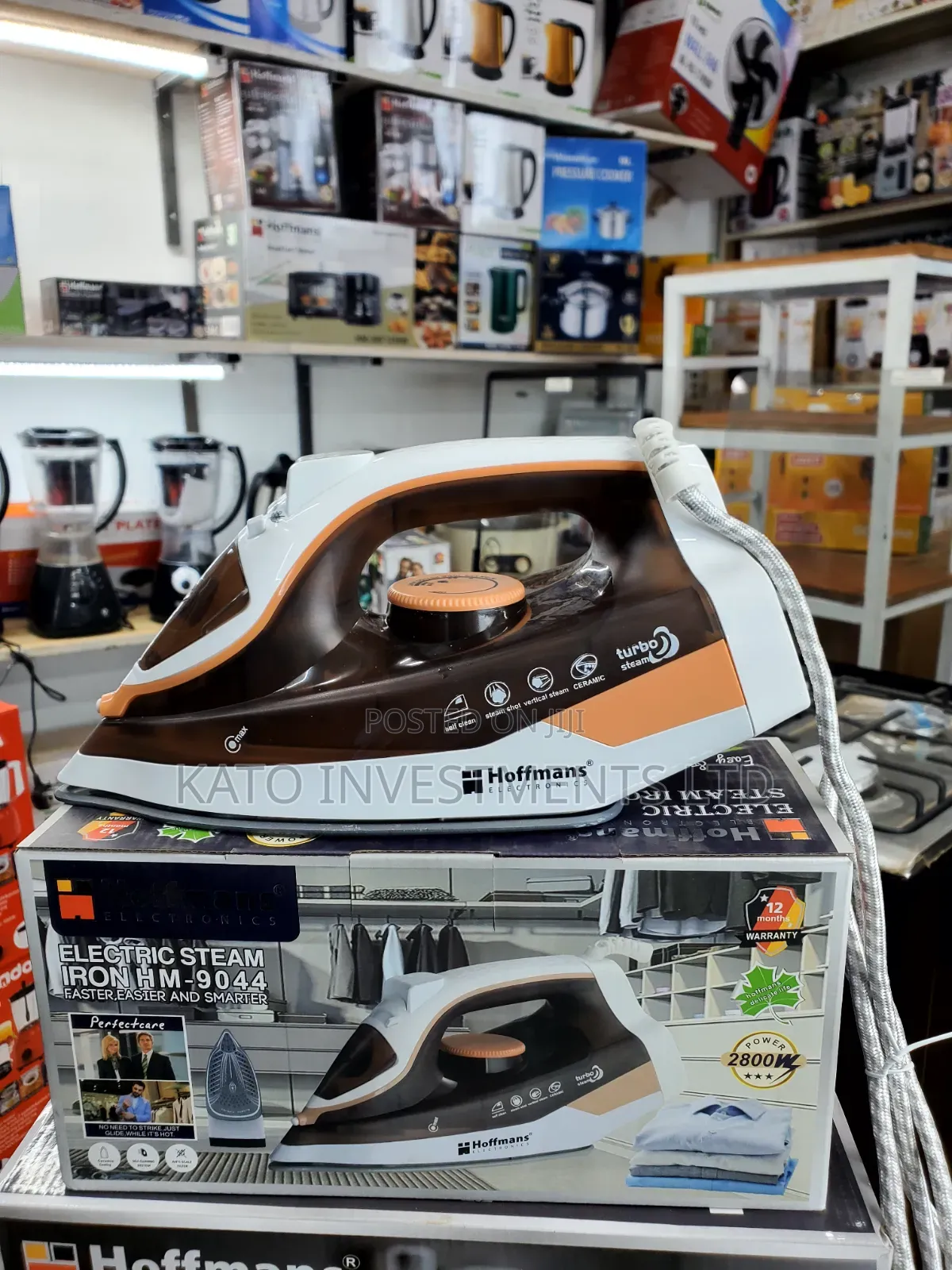 Hoffmans 2800w Power Steam Flat Iron