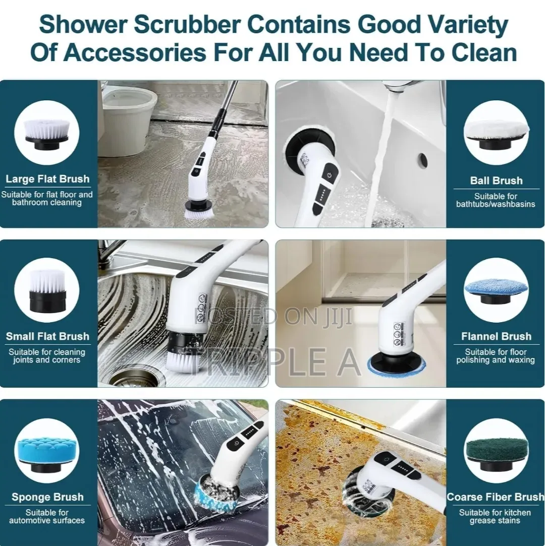 Pro 7 in 1 Electric Spin Scrubber