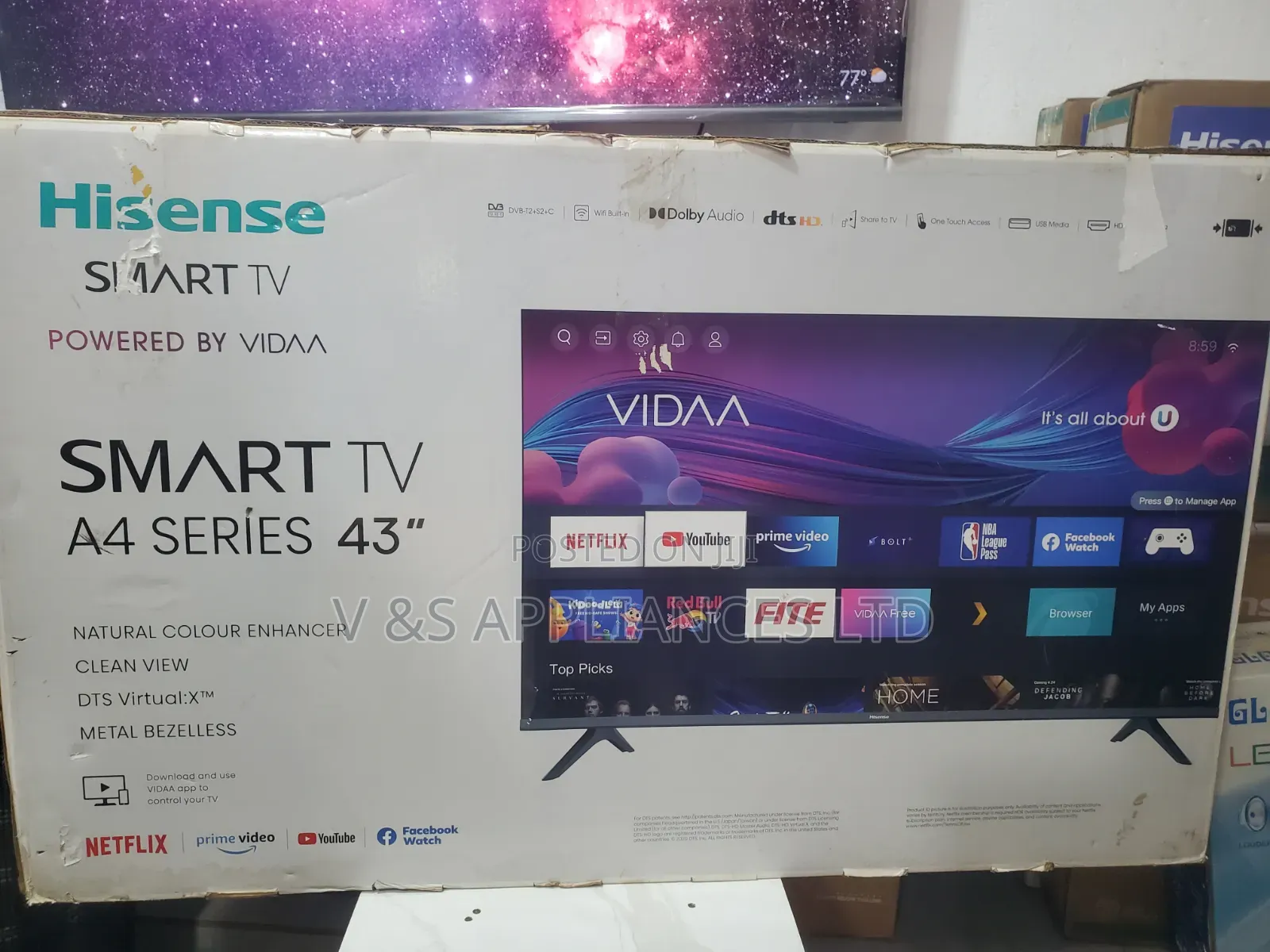 43a4 Series FHD Smart Tv Hisense
