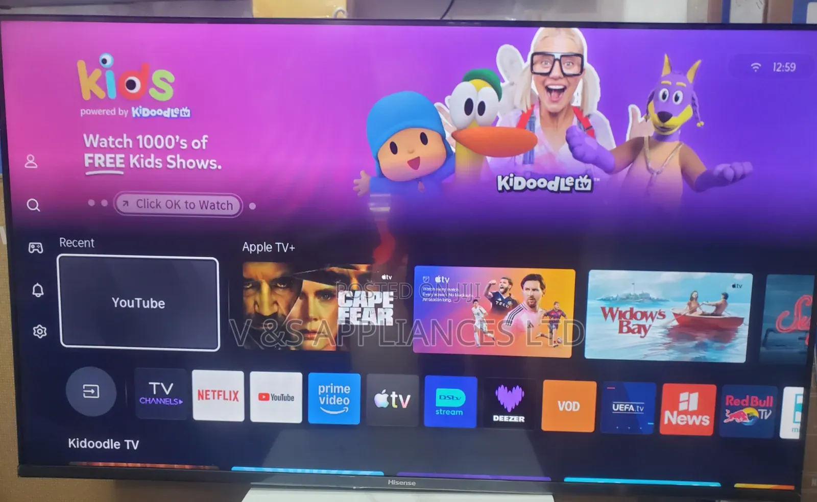43a4 Series FHD Smart Tv Hisense