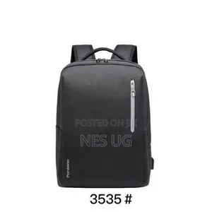Men's Backpack Female Oxford Cloth Laptop Bag - Black