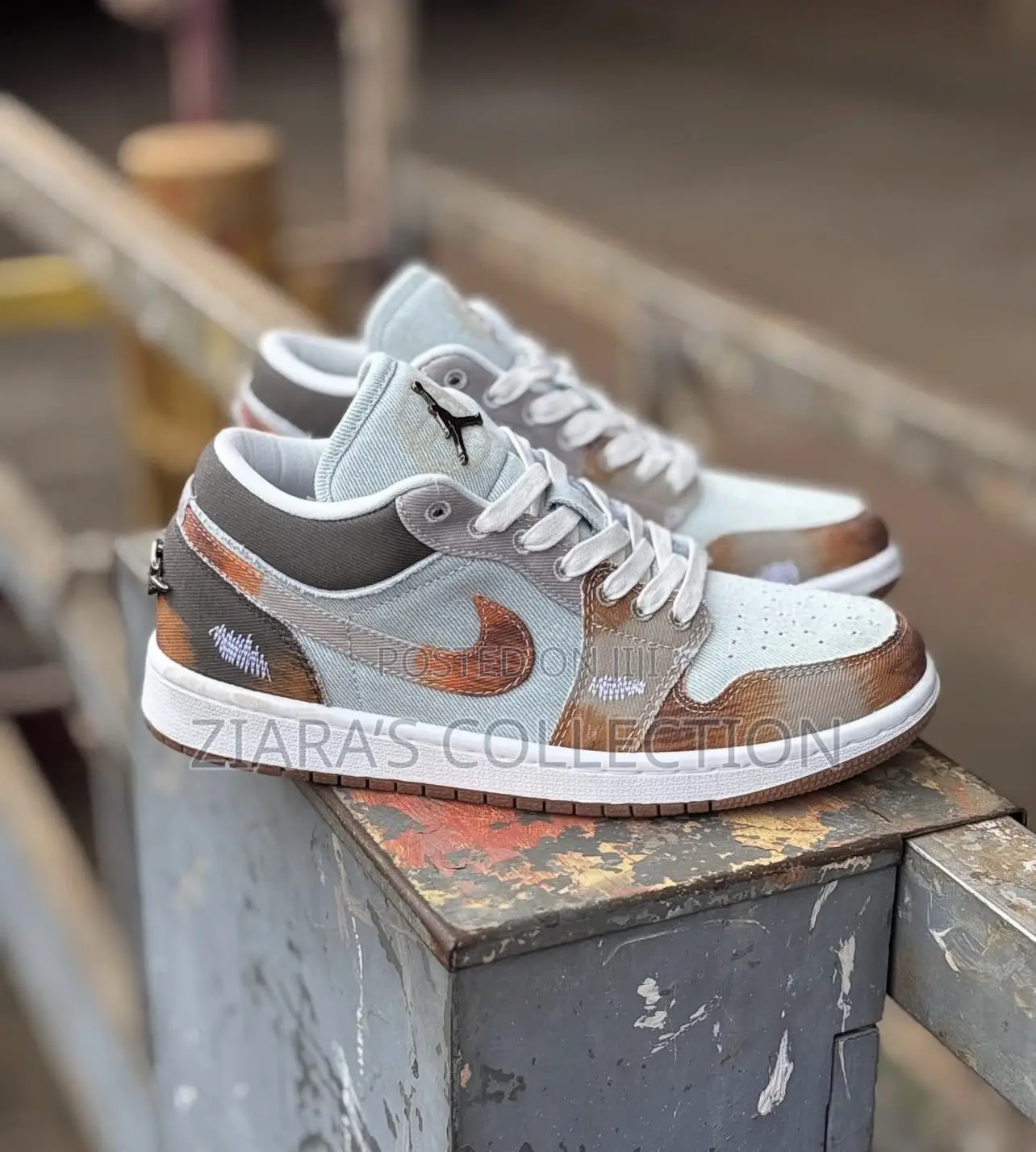 Nike Air Jordan 1 Low Se Multi Color Sneakers