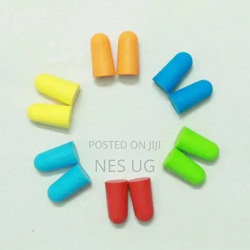 1pair Ear Protection Noise Cancellation Ear Plugs - Multicolour
