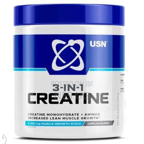 Usn 3 in 1 Creatine Monohydrate Aminos for Lean Muscle Growth - 200g