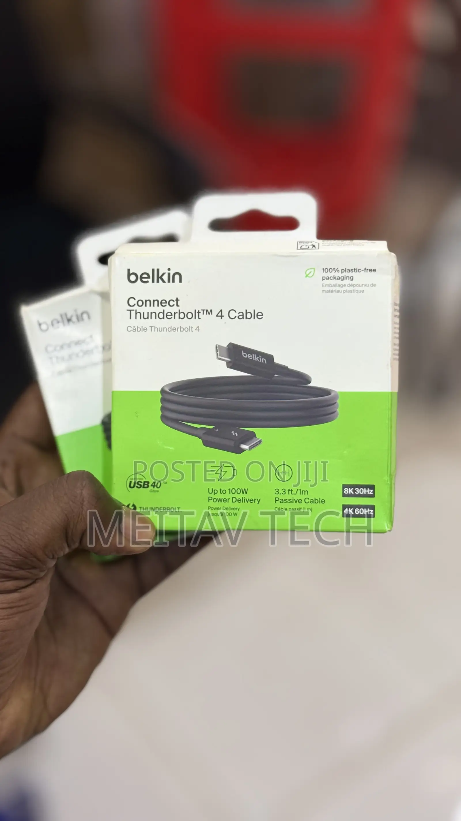 Belkin Thunderbolt 4 Cable 40gbps