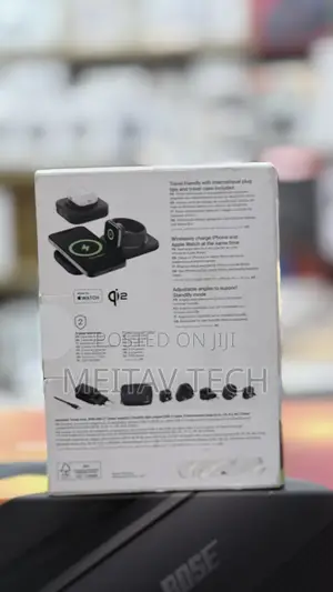Belkin Boost Charge Pro 2in1 Magnetic Wireless Charging Travel Pad 15w