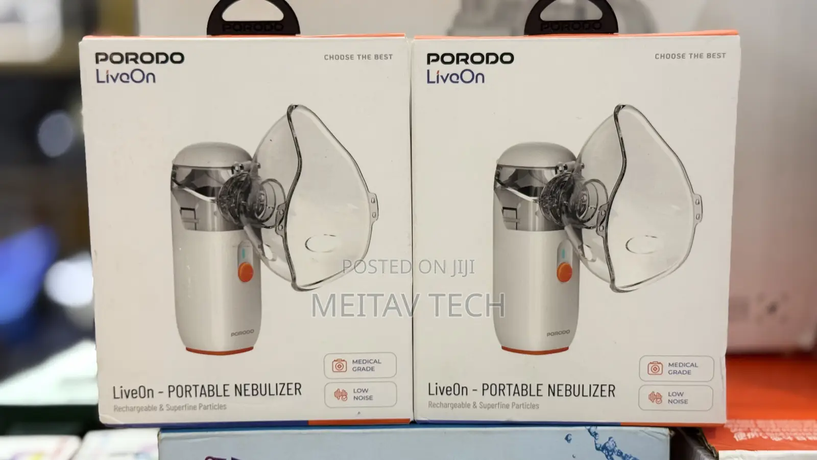 Porodo Liveon Portable Rechargeable Nebulizer,