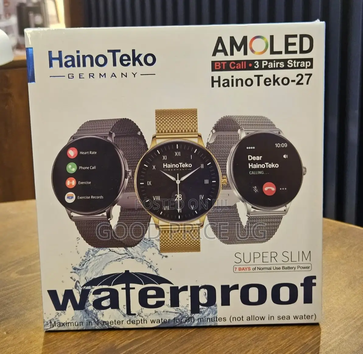 Haino Teko-27, a "Super Slim" Smartwatch