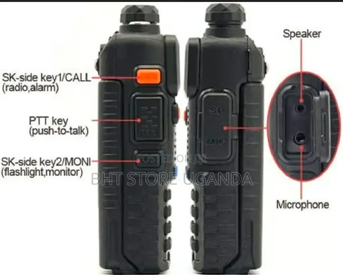2pcs Baofeng Uv5r Radio Call Walkie-Talkie