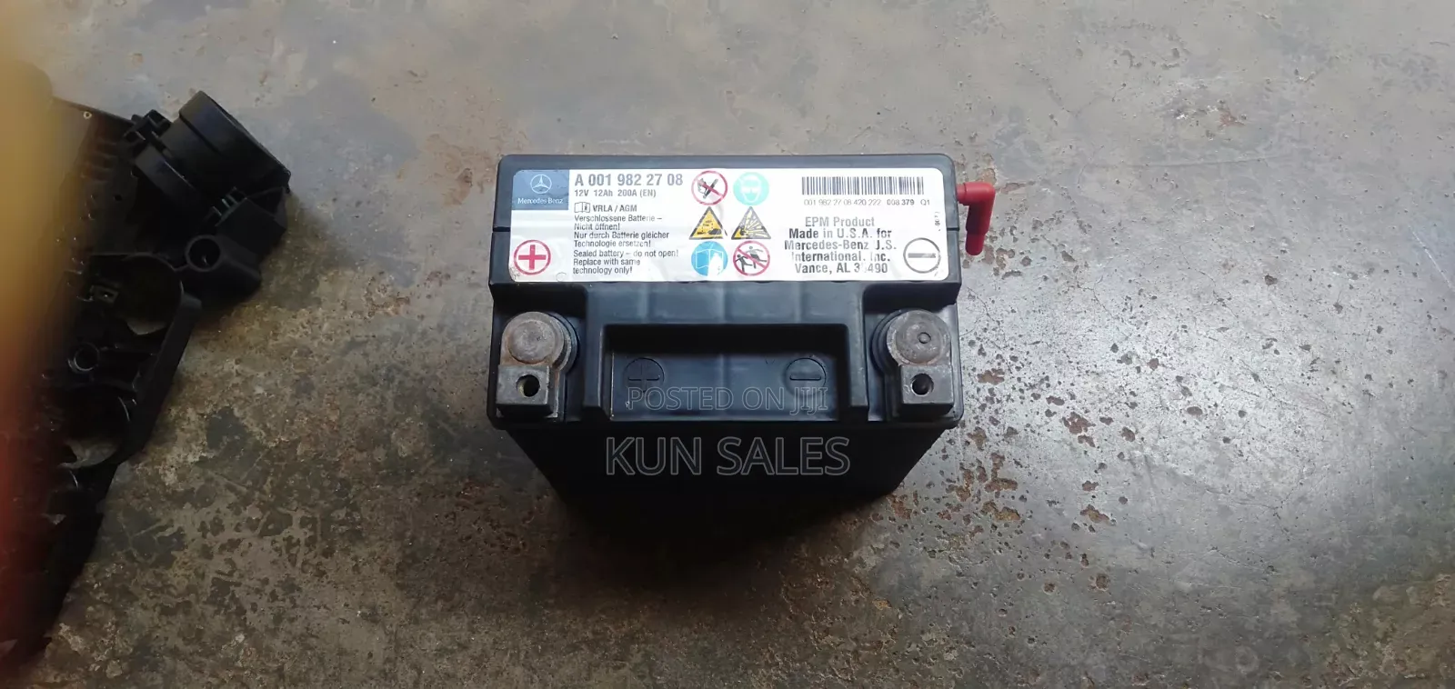 Original Mercedes Benz Ml Blutec Auxiliary Battery