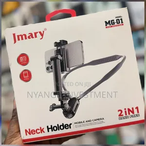 Jmary Neck Holder for Shooting With Smartphones and Action Cameras.