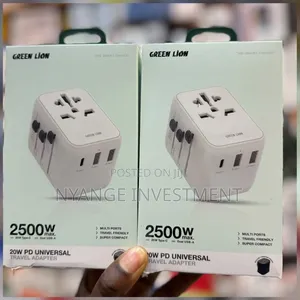 Green Lion 20w Pd Universal Travel Adapters