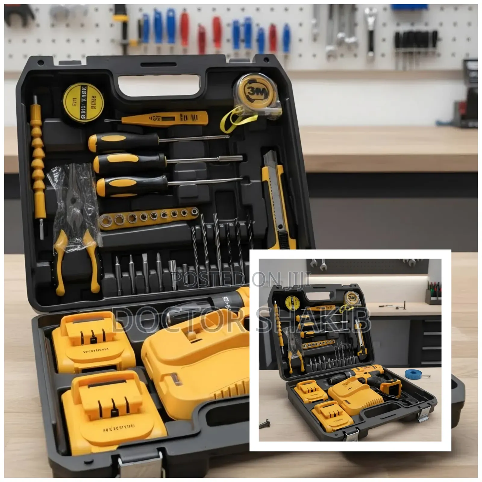 34pcs MHDL Heavy-Duty Tool Kit
