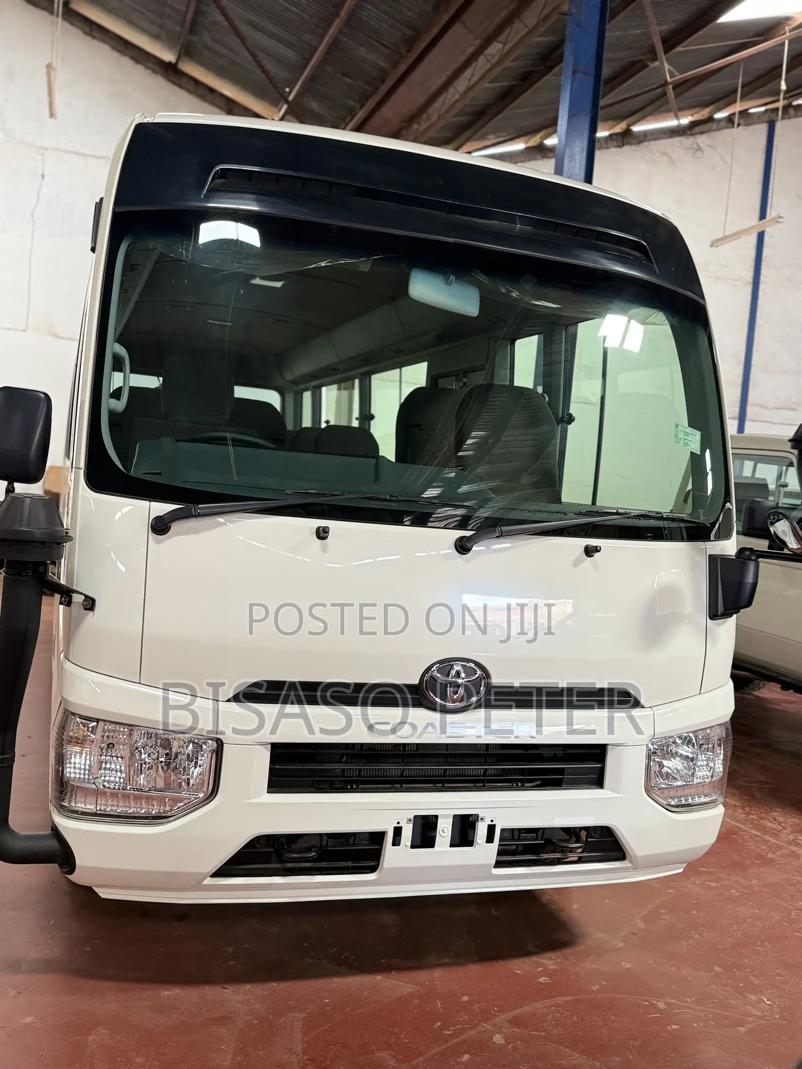 Toyota Coaster 2024 White