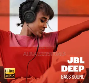 JBL Tune 520c Wired on-Ear Headphones in Black.