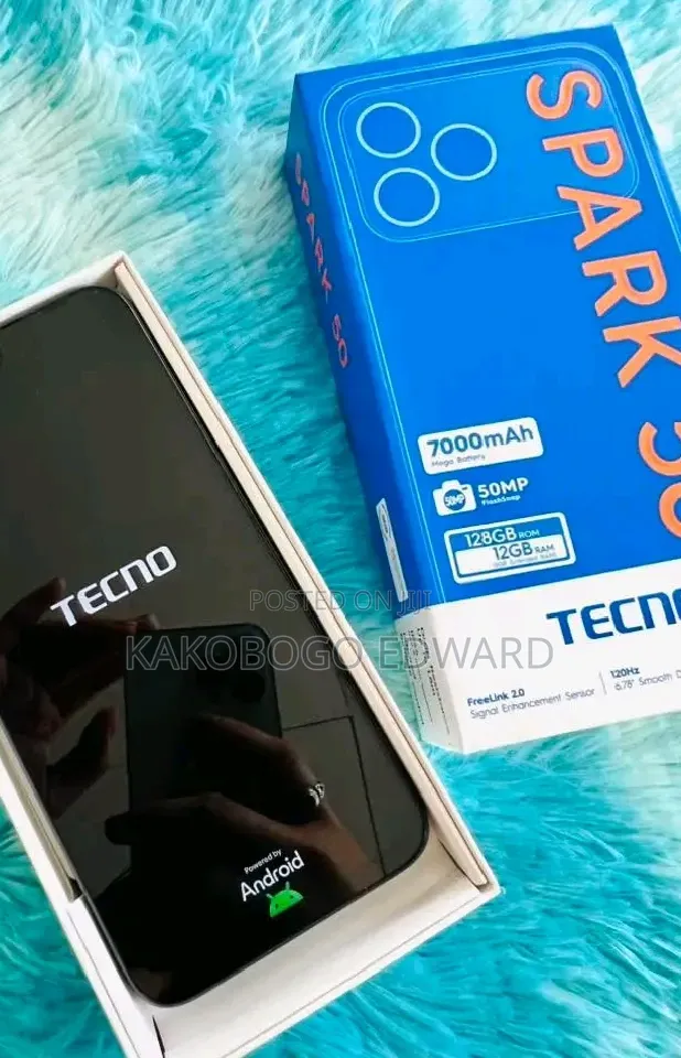 New Tecno Spark 50 128 GB Black