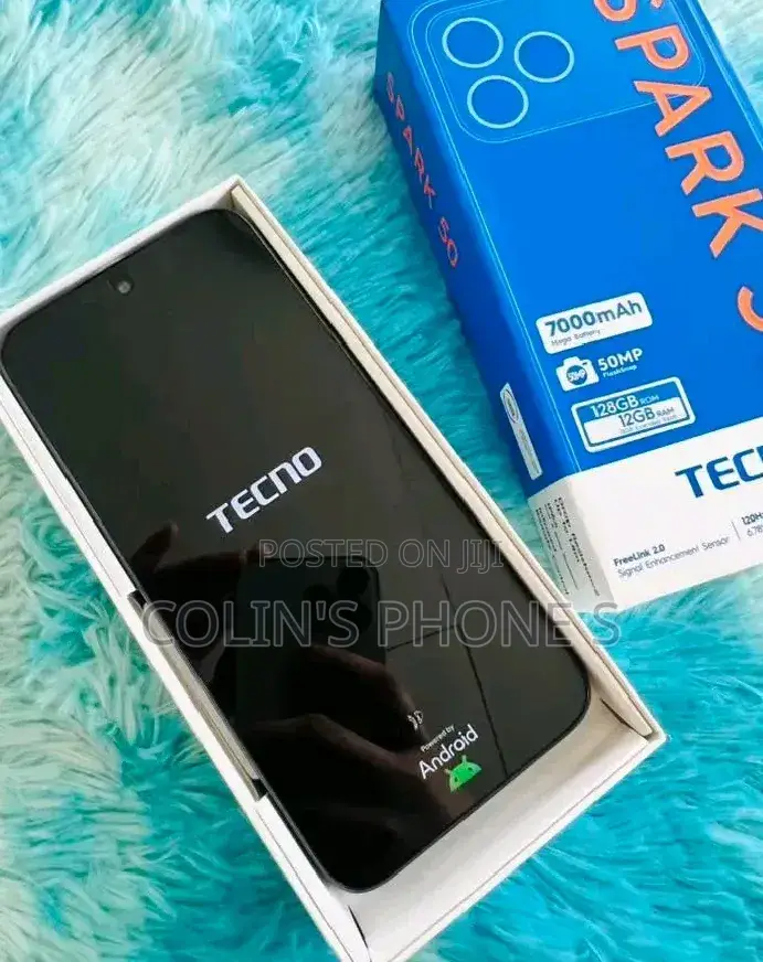New Tecno Spark 50 128 GB Black
