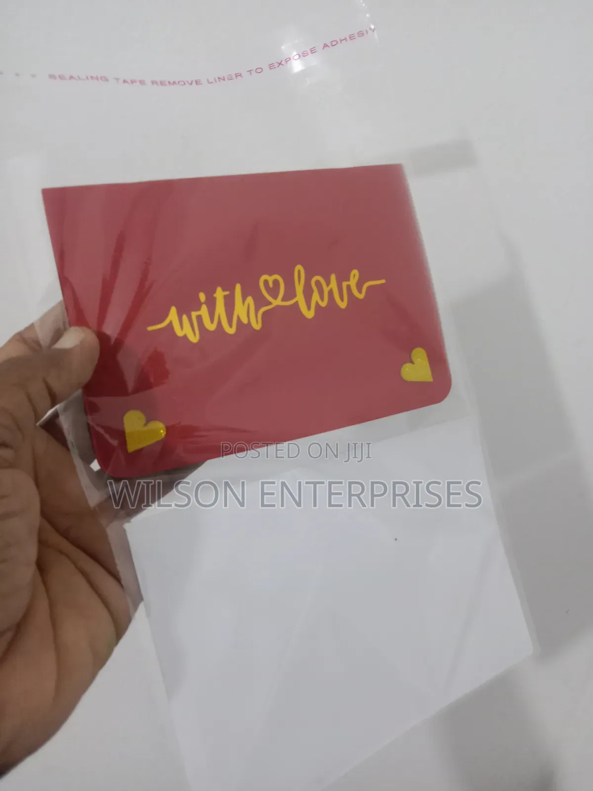 : Handmade 3d Pop-Up Layered Heart (Gold-Maroon) Greeting Card