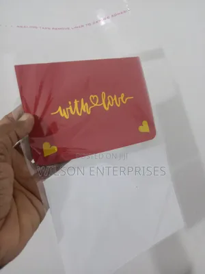 : Handmade 3d Pop-Up Layered Heart (Gold-Maroon) Greeting Card