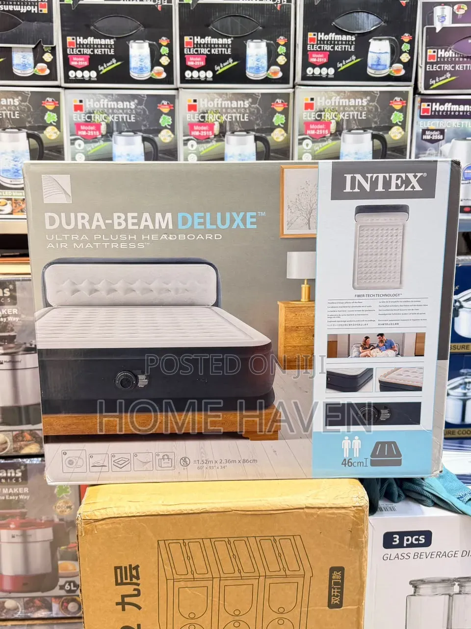 Intex Dura,-beam Deluxe Queen Air Matress