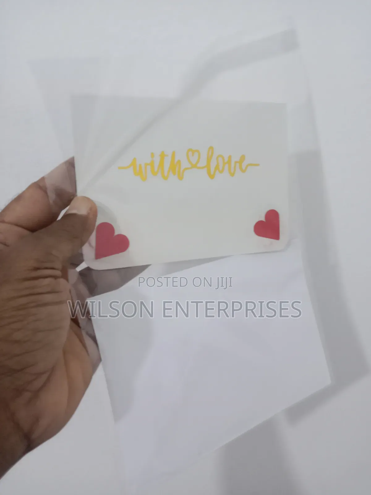 : Handmade 3d Pop-Up Layered Heart (Red-White) Greeting Card