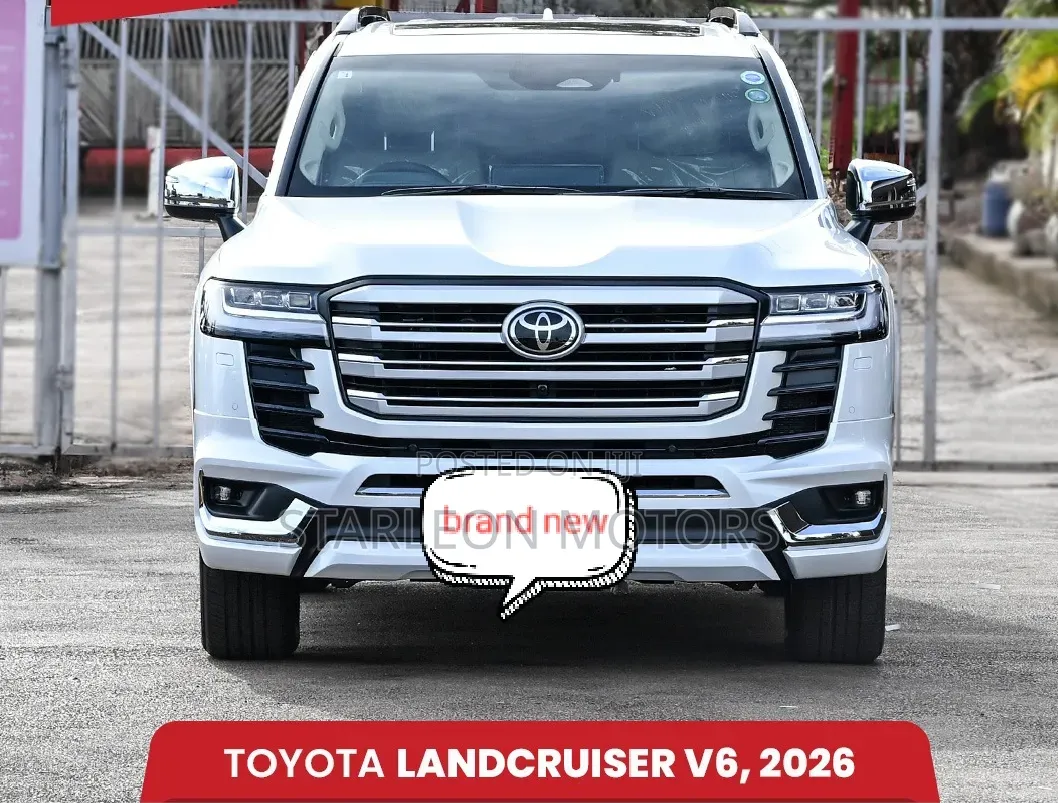 New Toyota Land Cruiser Prado 2026 White