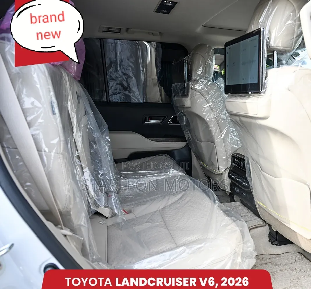 New Toyota Land Cruiser Prado 2026 White