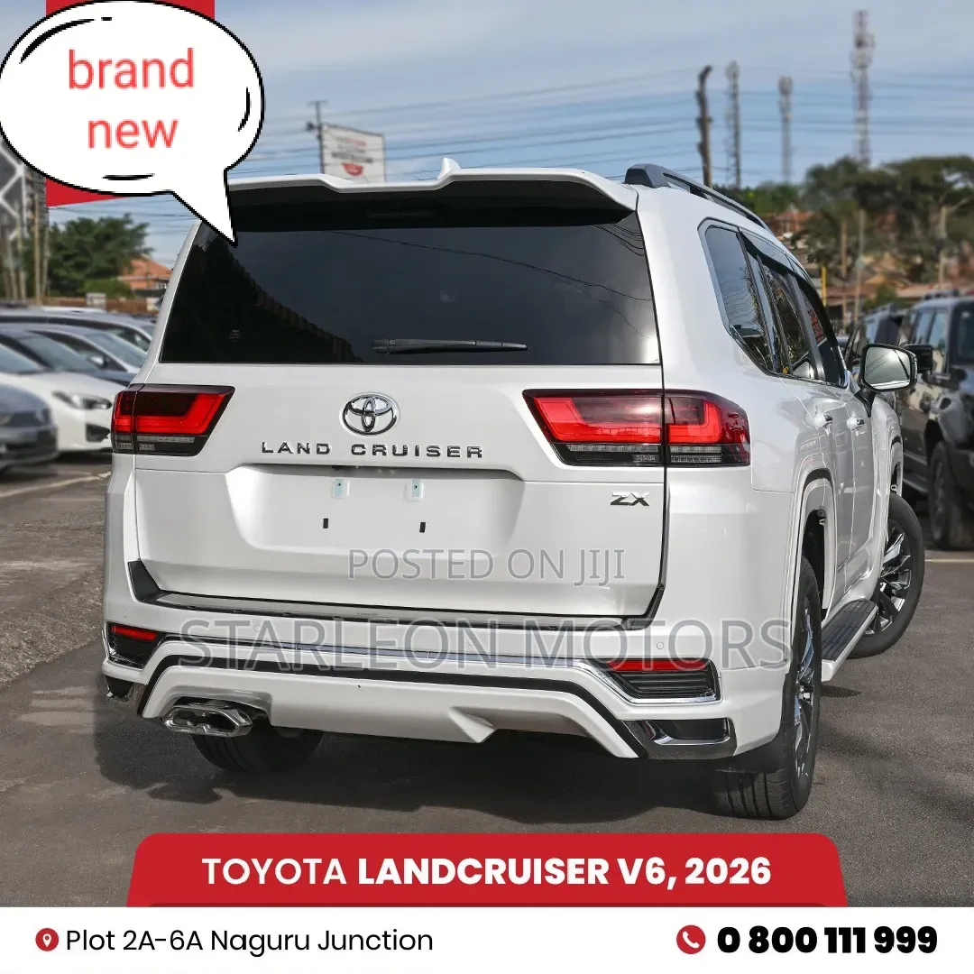 New Toyota Land Cruiser Prado 2026 White