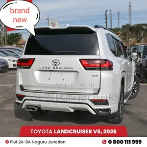 New Toyota Land Cruiser Prado 2026 White