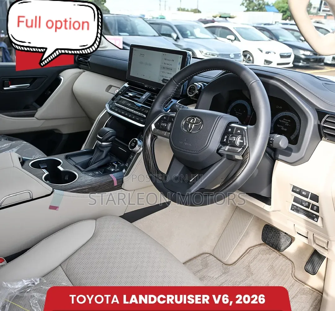 New Toyota Land Cruiser Prado 2026 White