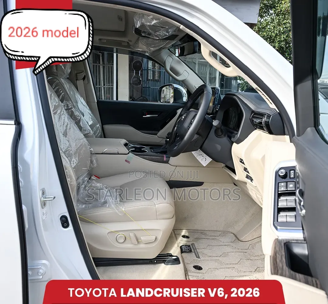 New Toyota Land Cruiser Prado 2026 White