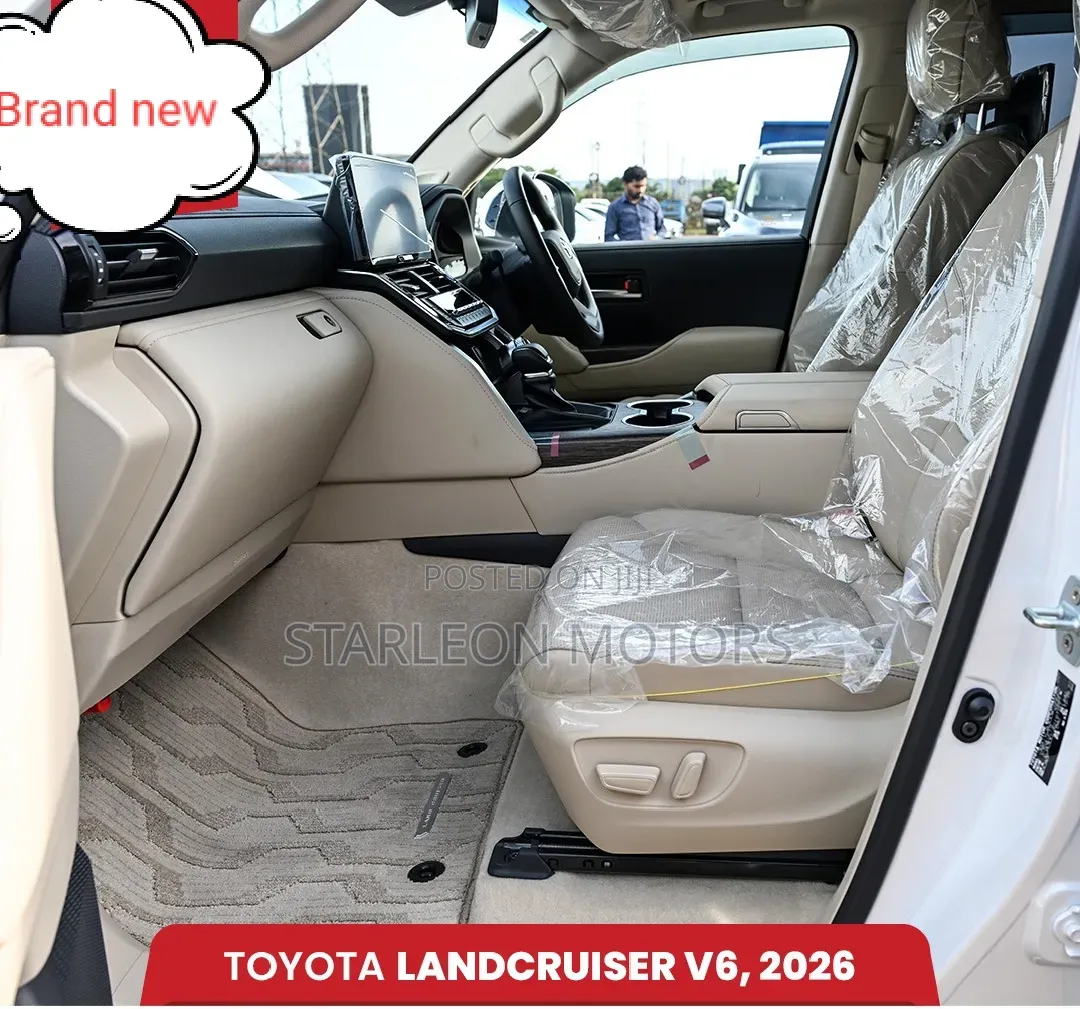 New Toyota Land Cruiser Prado 2026 White