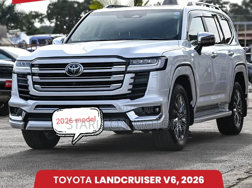 New Toyota Land Cruiser Prado 2026 White