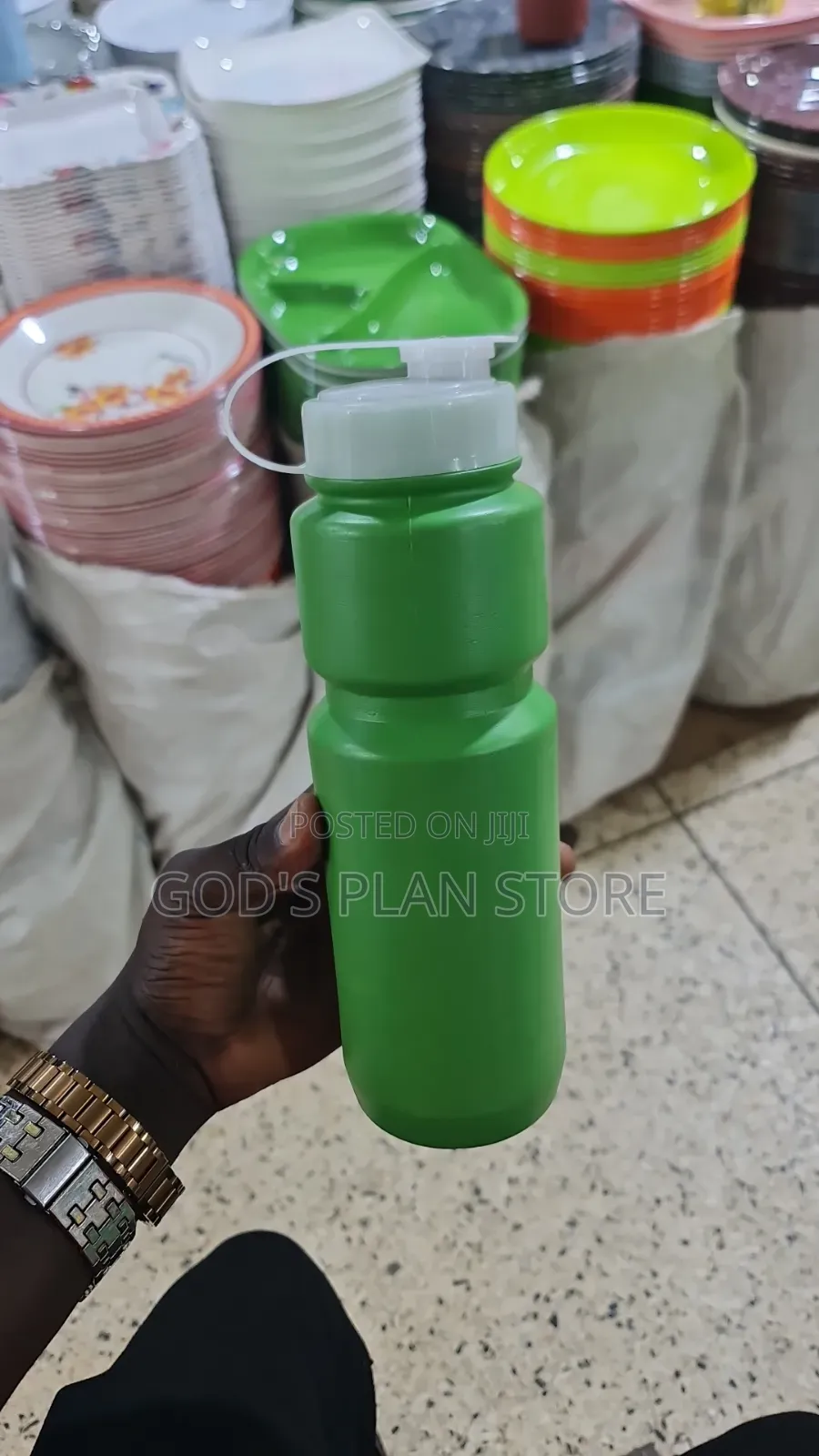 Green Sports Bottles Sports Bottles 750mls