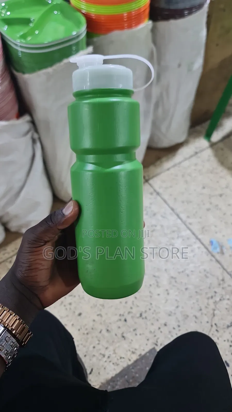 Green Sports Bottles Sports Bottles 750mls