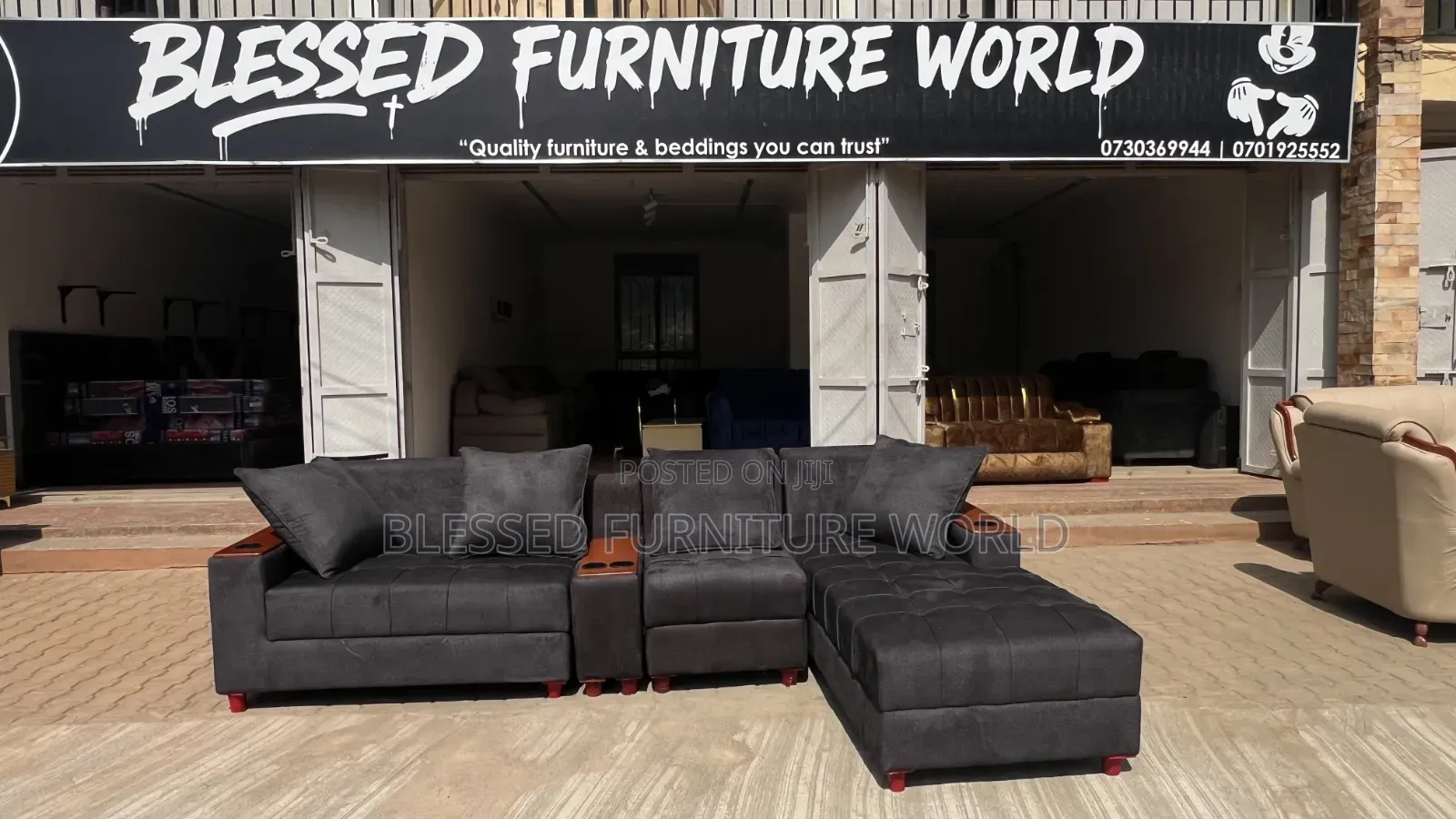 L Sofa High Density