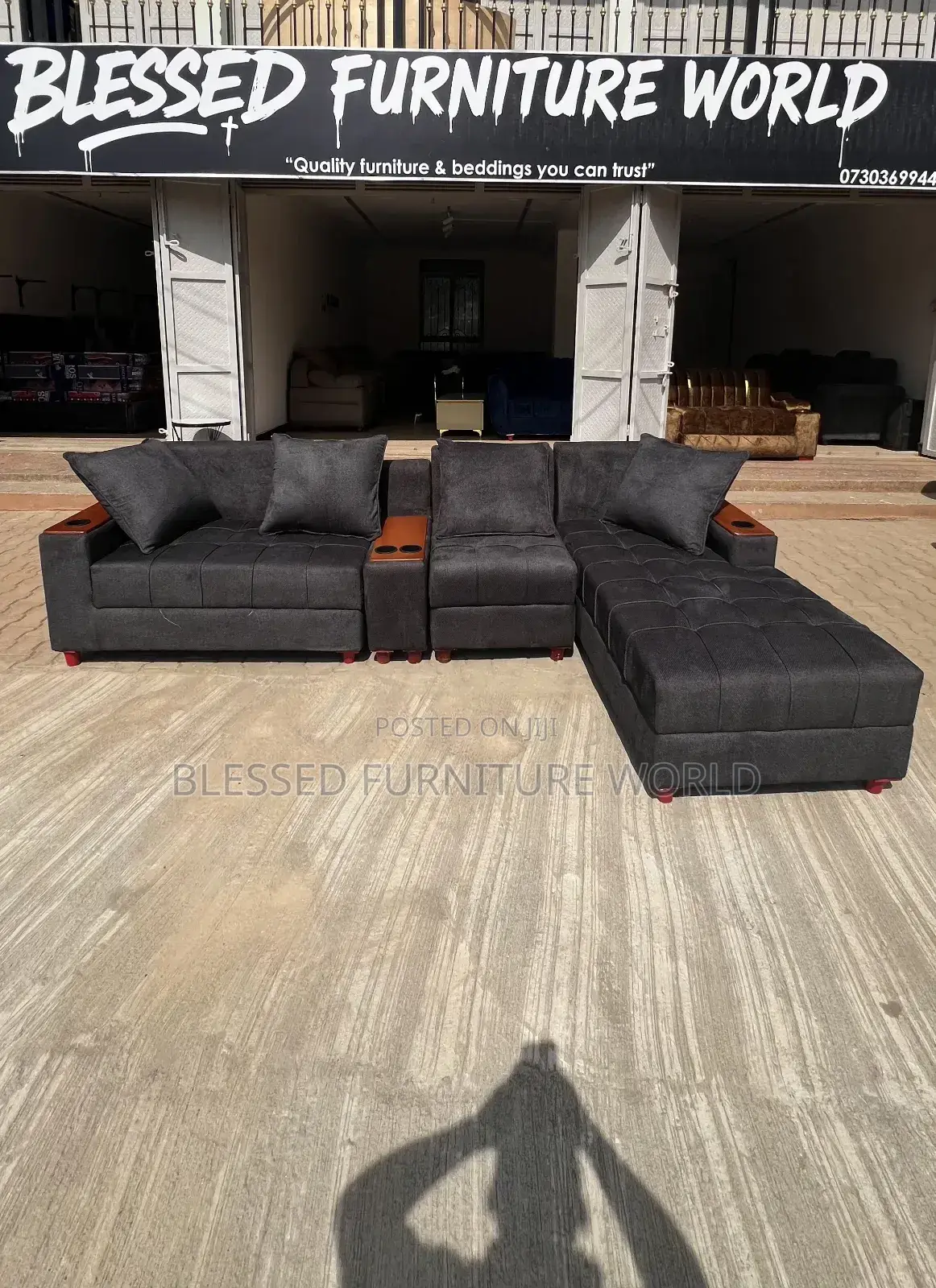 L Sofa High Density
