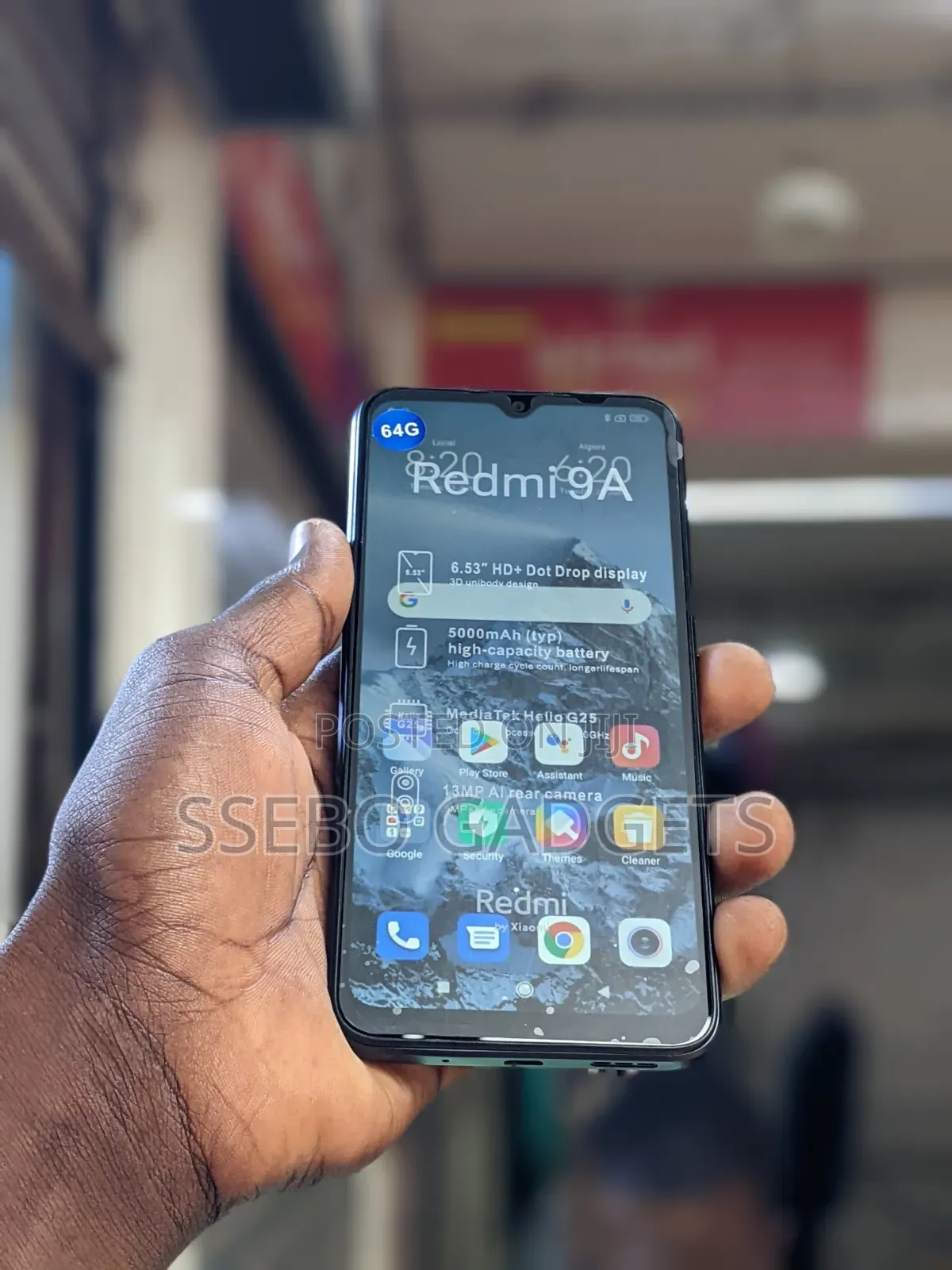 Xiaomi Redmi 9A 64 GB Black