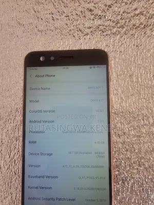 Oppo A77 64 GB Black