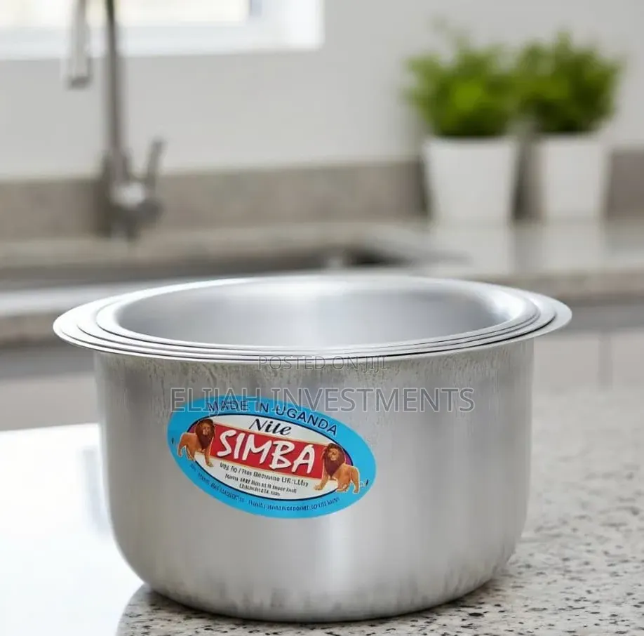 4pcs Set of Saucepans With Round Bottom - Sliver