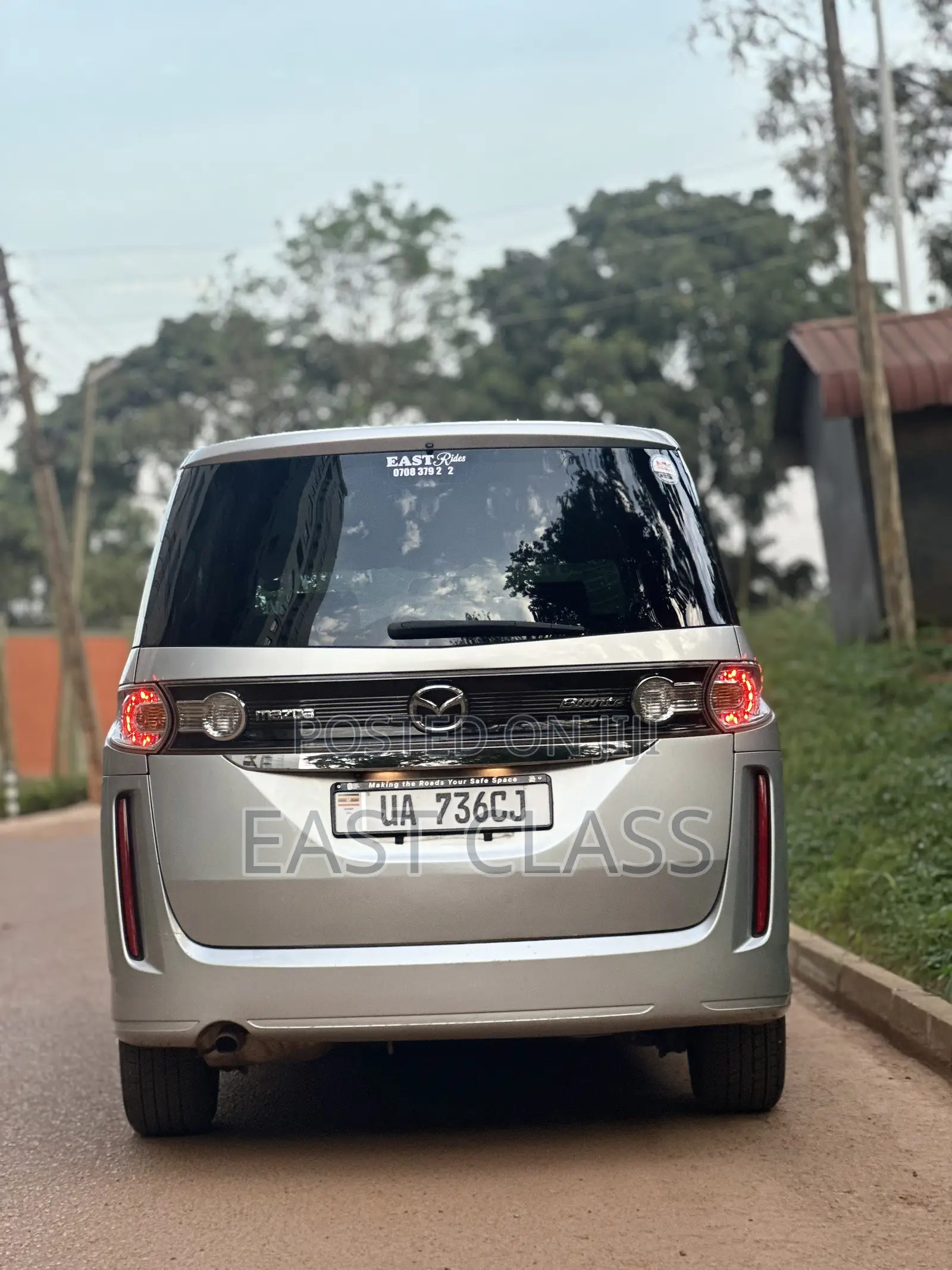 Mazda Biante 2012 Silver