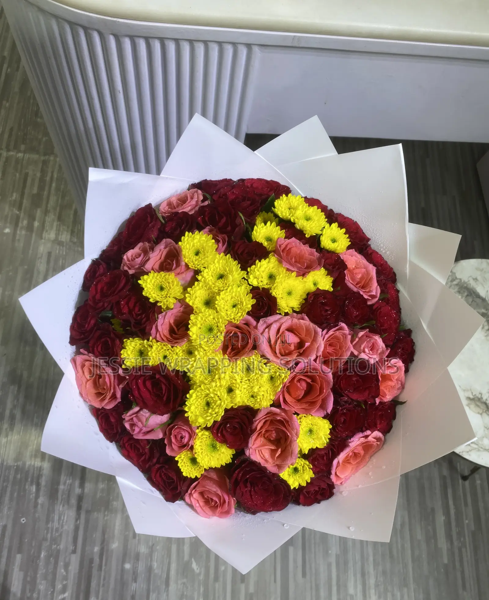 Mixed Flower Bouquet Simple and Fresh