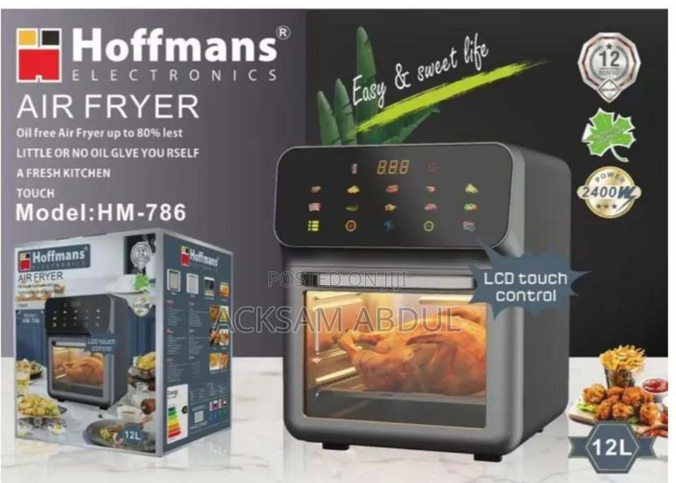 Hoffmans Electric Air Fryer 12l